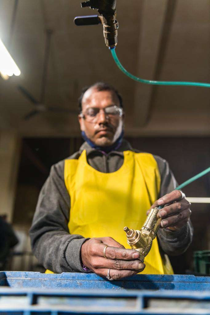 Industrial operator portrait